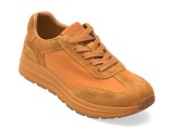 Cumpara ieftin Pantofi sport GRYXX galbeni, 80108, din piele naturala
