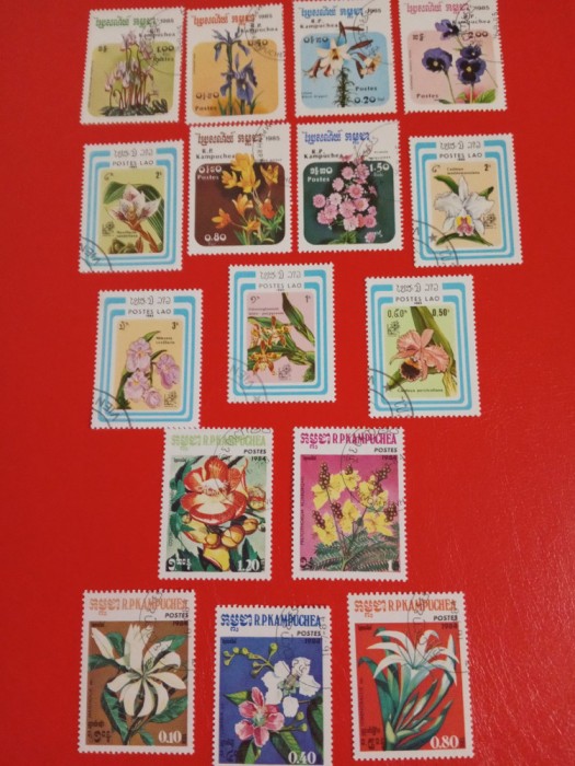 FLORA - SERII ȘTAMPILATE