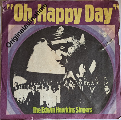 Disc Vinil 7# The Edwin Hawkins Singers -Buddah Records -201 048 foto