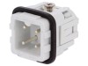 Conector HDC Tata Amphenol 4P 10A 400V Curent Nominal 10A Sectiune Cablu 0.25-2.5mm2 Tip C146 Serie A3