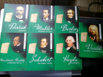 SIMFONICA - Colectiile COTIDIANUL - Vivaldi;Haydn;Schubert... - 7 CD-uri foto