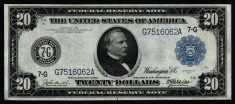 ✅🔸$20 Twenty dollars Large Size Chicago - Federal ReserveNote 🔸✅ foto