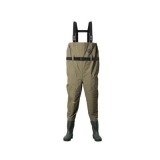 Wader/Cizme piept/salopetă pentru rău Delphin HRON, taslon/PVC mărime 41
