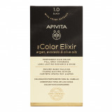 Vopsea de par My Color Elixir, Black N1.0, 155 ml, Apivita