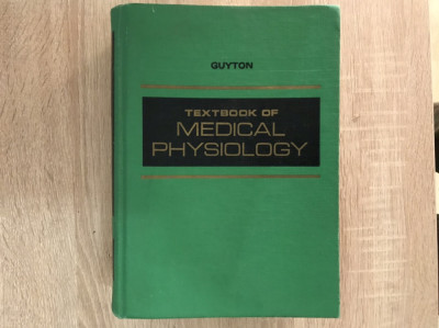 Textbook of medical physiology/ limba engleză//stare buna// foto