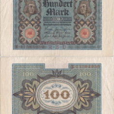 1920 (1 Noiembrie), 100 Mark (P-69b) - Germania
