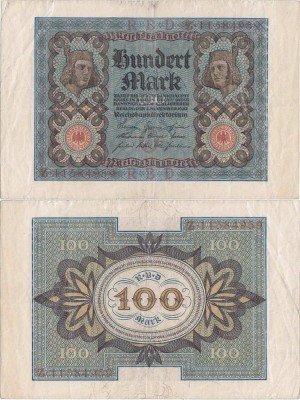 1920 (1 Noiembrie), 100 Mark (P-69b) - Germania foto