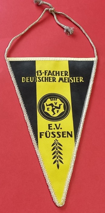 Fanion Hochei - EV F&uuml;ssen (Leoparzii F&uuml;ssen) echipă de hochei pe gheață - Germania
