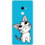 Husa silicon pentru Xiaomi Mi Mix 2, Cat Lovely Cartoon