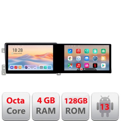 Navigatie Suzuki Grand Vitara Old Kit-053 Edotec 2 ecrane 8 core 4+128 21.6 inch Incell android Wifi 5Ghz gps internet a CarStore Technology foto