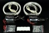 Angel Eyes CCFL BMW Seria 3 E46 (Far cu Lupa), E36, E38, E39, 6000K, 13cm, Tuning Faruri, Kit Complet