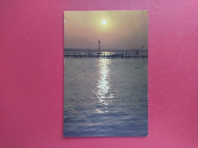 CARTE POSTALA - RSR - MAMAIA - APUS DE SOARE LA SUTGHIOL foto