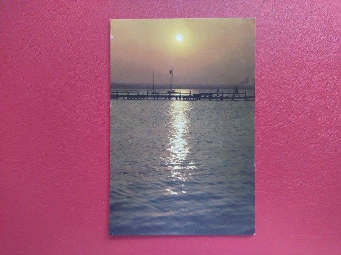 CARTE POSTALA - RSR - MAMAIA - APUS DE SOARE LA SUTGHIOL