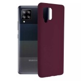 Cumpara ieftin Husa Samsung Galaxy A42 5G Silicon Mov Slim Mat cu Microfibra SoftEdge, Techsuit