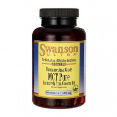 Swanson Ultra MCT ulei Pur 1,000 Mg 90 Gelule foto