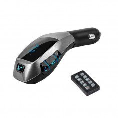 Modulator auto X7, BT, FM, Handsfree, USB, telecomanda foto