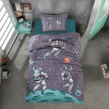 Lenjerie de pat ranforce 100% bumbac - o persoana (space)