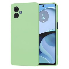Husa silicon Motorola Moto G14 Techsuit SoftFlex, verde deschis foto