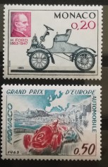 BC206, Monaco 1963, 2 serii masini- Ford, Grand Prix foto