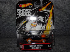 Macheta Hot Wheels - Dodge Charger Ghost Rider 1:64 foto