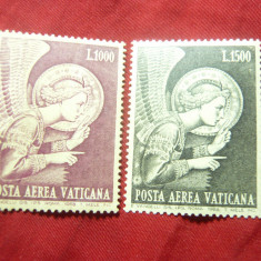 Serie Vatican 1968 - Sf. Gabriel , 2 val. , val. 1000 fara guma