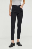 Levi&#039;s jeansi RETRO HIGH SKINNY femei, culoarea negru