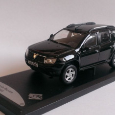 Macheta Dacia Duster MK1 2010 negru - Solido 1/43