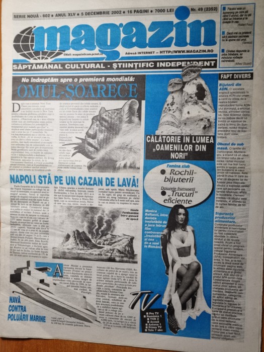 magazin 5 decembrie 2002-art 101 ani de la nasterea lui walt disney