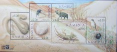 NAMIBIA-- Din FAUNA DESERTULUI-1M/Sh.-MNH**NAM 03