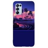 Husa compatibila cu Oppo A72 5G model Water lights, Silicon, TPU, Viceversa, Transparent, Carcasa