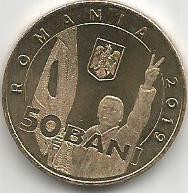 No(4) moneda-ROMANIA- 50 bani 2019- Revolutia romana din decembrie1989` foto