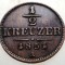 1.488 AUSTRIA 1/2 KREUZER 1851 A