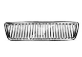 Grila radiator Volvo S70/V70/C70/Cabrio (Ls/Lw), 01.1997-12.2005, crom, 9127580, 907005, Rapid