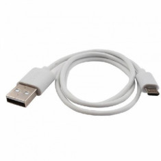 Cablu SSK USB 2.0 microUSB 2.0 Alb foto