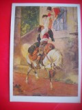 HOPCT 23846 INTOARCEREA ACASA A CIOBANULUI ROMAN - K P BRIULOV 1799-1852 - RUSIA --MUZEE - CP PICTURA --NECIRCULATAMUNTII