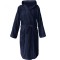 Halat de baie din tesatura Homelevel, 4XL, Albastru, Bumbac organic, 54856.17.34