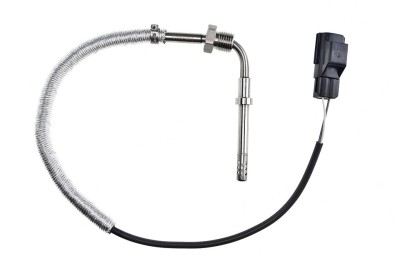 Senzor temperatura filtru particule Volvo C30 D5 2006-, S40 D5 2007-, Xc60 D3, D4 2008-, in spate la filtru de particule diesel, Xc60 2.0t 2009-, in foto