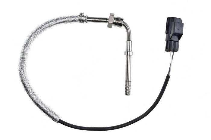 Senzor temperatura filtru particule Volvo C30 D5 2006-, S40 D5 2007-, Xc60 D3, D4 2008-, in spate la filtru de particule diesel, Xc60 2.0t 2009-, in