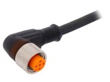 Cablu de conectare M12 5 pini unghi 2m 60VAC 4A IP67