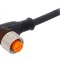 Cablu de conectare M12 5 pini unghi 2m 60VAC 4A IP67