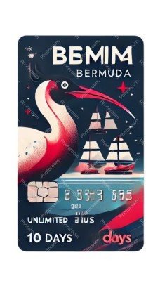 eSIM Bermuda, Unlimited Plus, 10 Days foto