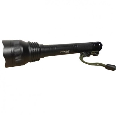Lanterna tactica vanatoare FOXMAG24, LED cree, suport arma, putere 10 Watt, Negru foto