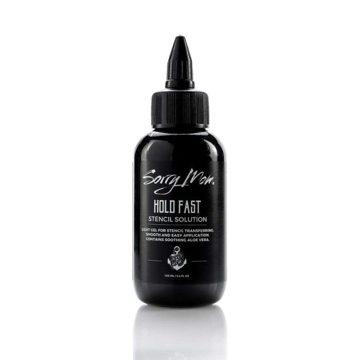 Stencil Tatuaje - SORRY MOM Hold Fast - 100ml