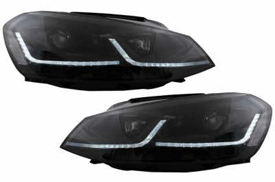 Faruri LED VW Golf 7 VII (2012-2017) Facelift G7.5 Design cu Semnal Dinamic Performance AutoTuning foto