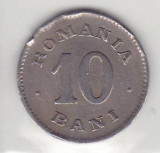 Romania 1900 10 bani, Cupru (arama)
