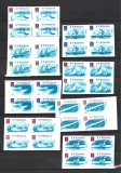 ROMANIA 1962 - SPORTURI NAUTICE, NEDANTELATE, BLOCURI, MNH - LP 538a