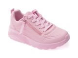 Cumpara ieftin Pantofi sport SKECHERS roz, UNO LITE, din piele ecologica