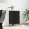 vidaXL Bufet cu sertar Stejar negru 35 x 40 x 70 cm Lemn compozit 881698
