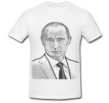 Cumpara ieftin Tricou &quot; Vladimir Putin alb- negru &quot;