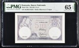Bancnota Romania 5 lei 1920 UNC , gradata PMG 65 EPQ